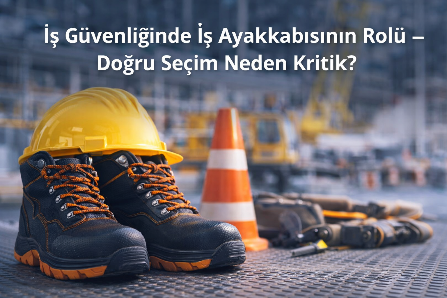İş Güvenliğinde İş Ayakkabısının Rolü – Doğru Seçim Neden Kritik?
